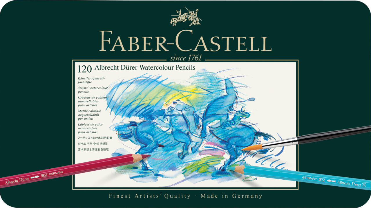 CREIOANE COLORATE ACUARELA 120 BUC A. DURER FABER-CASTELL CREIOANE COLORATE ACUARELA 120 BUC A. DURER FABER-CASTELL